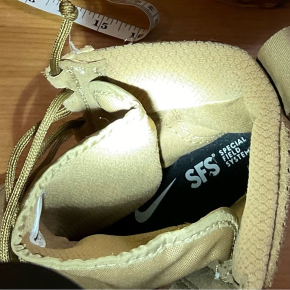 Nike SFS Trail-frame field combat boots.size 8 tan height approximately 8 1/2 . - Picture 11 of 12